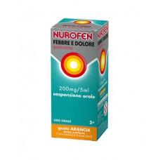 Обезболивающее для детей NUROFEN FEBBRE E DOLORE IBUPROFENE 200mg/5ml 