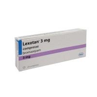 Успокоительные таблетки Lexotan 3 mg 20 штук
