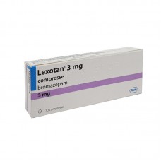 Успокоительные таблетки Lexotan 3 mg 20 штук