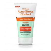 Очищающий скраб для лица Neutrogena Oil-Free Acne Stress Control, Power Clear Scrub, 125 мл