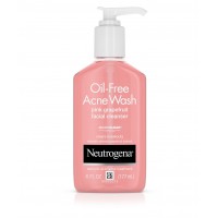 Очищающая пенка для лица Розовый грейпфрут Neutrogena Oil-Free Acne Wash Facial Cleanser Pink Grapefruit, 177 мл